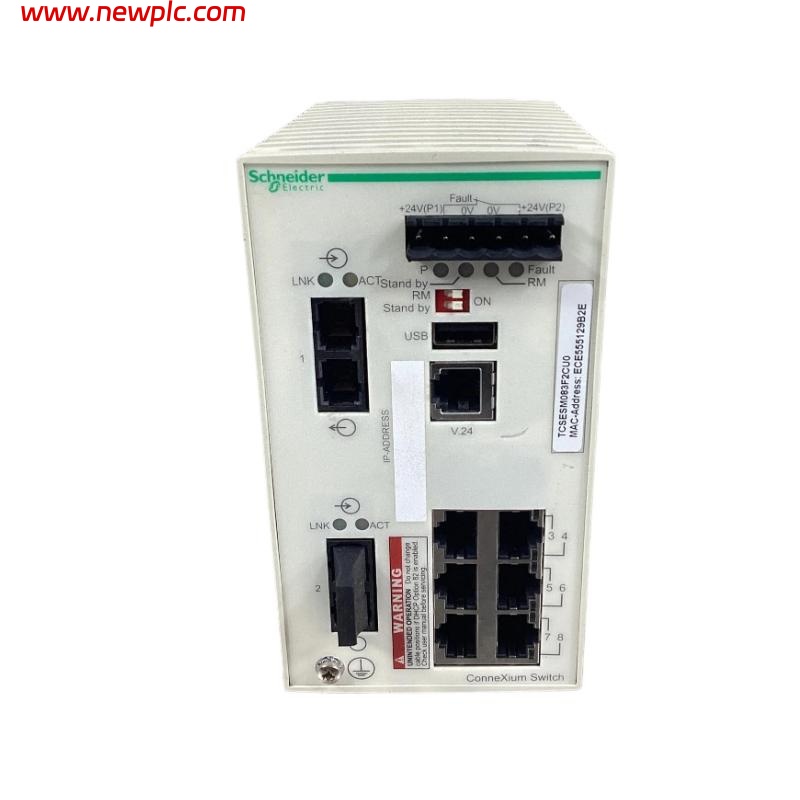 Schneider TCSESMO83F2CUO Ethernet TCP/IP Managed Switches