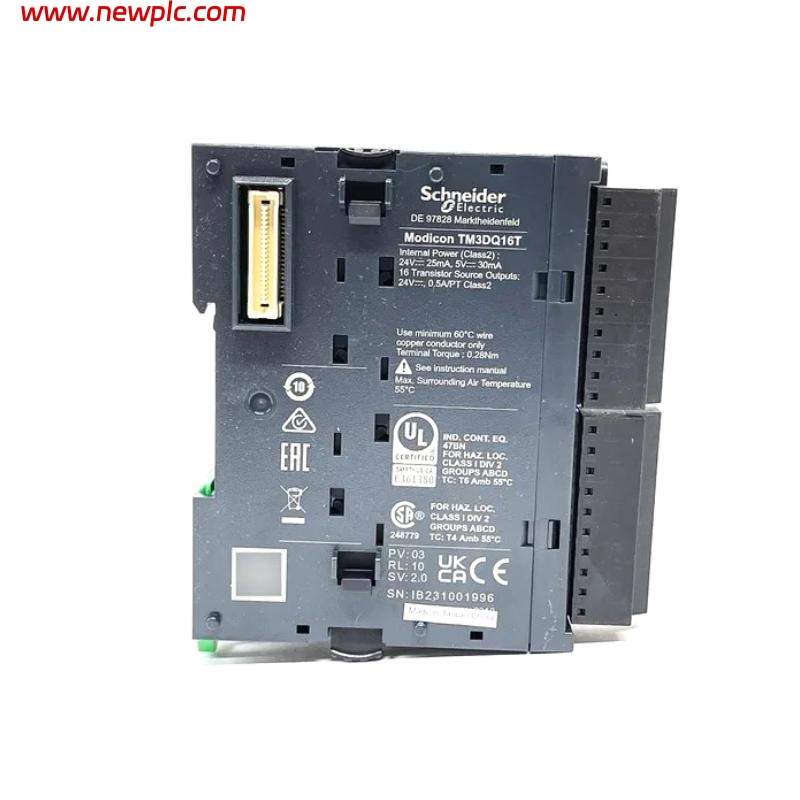 Schneider TM3DQ16T Modicon TM3 Discrete Output Module