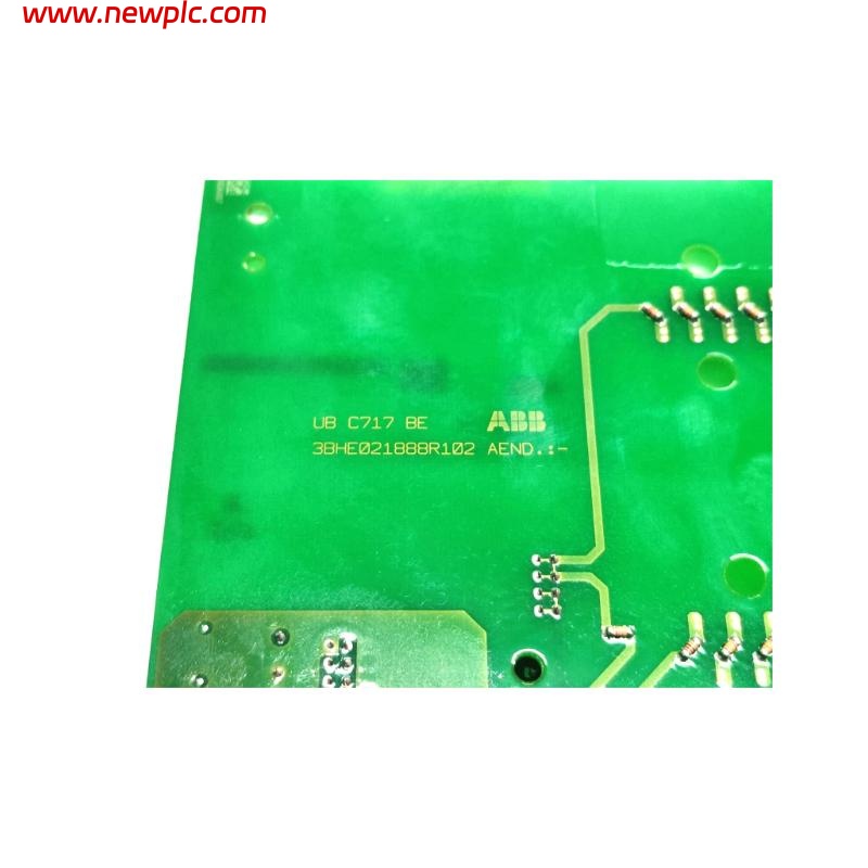 ABB UBC717BE101 3BHE021887R0101 OVVP-Board Coated New In Stock