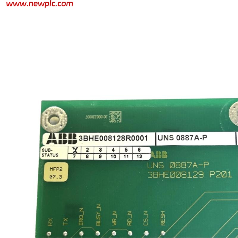 ABB UNS 0887A-P 3BHE008128R0001 Communication Adapter