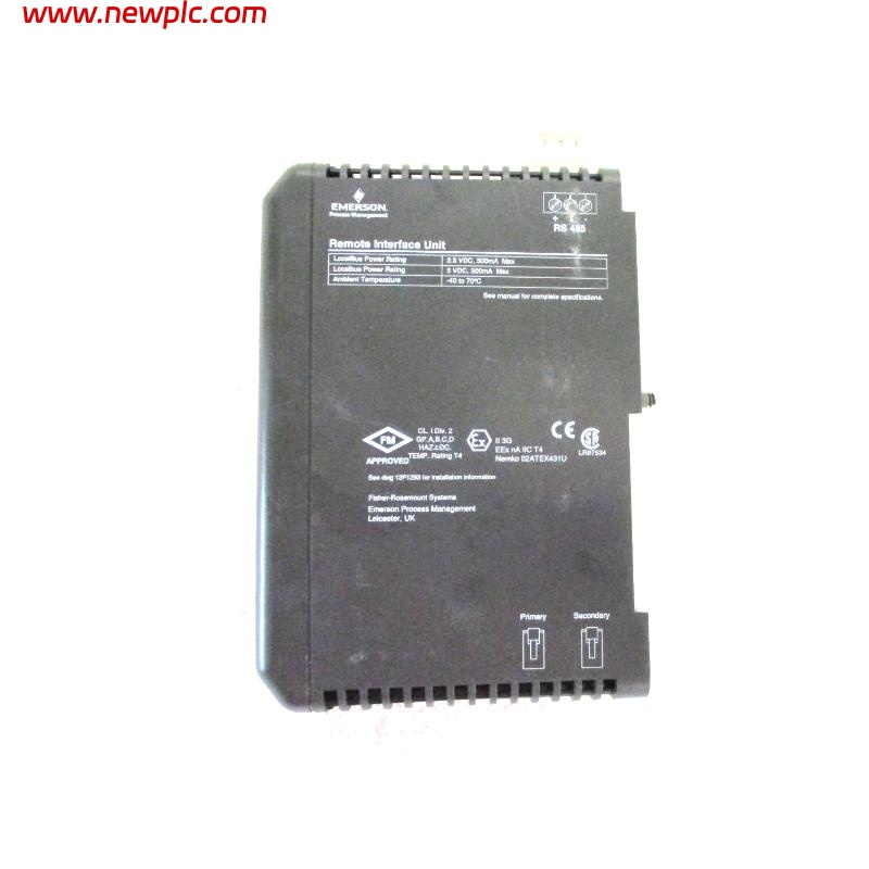 Emerson VE4021 KJ2004X1-BA1 DeltaV M-series Remote Interface Unit