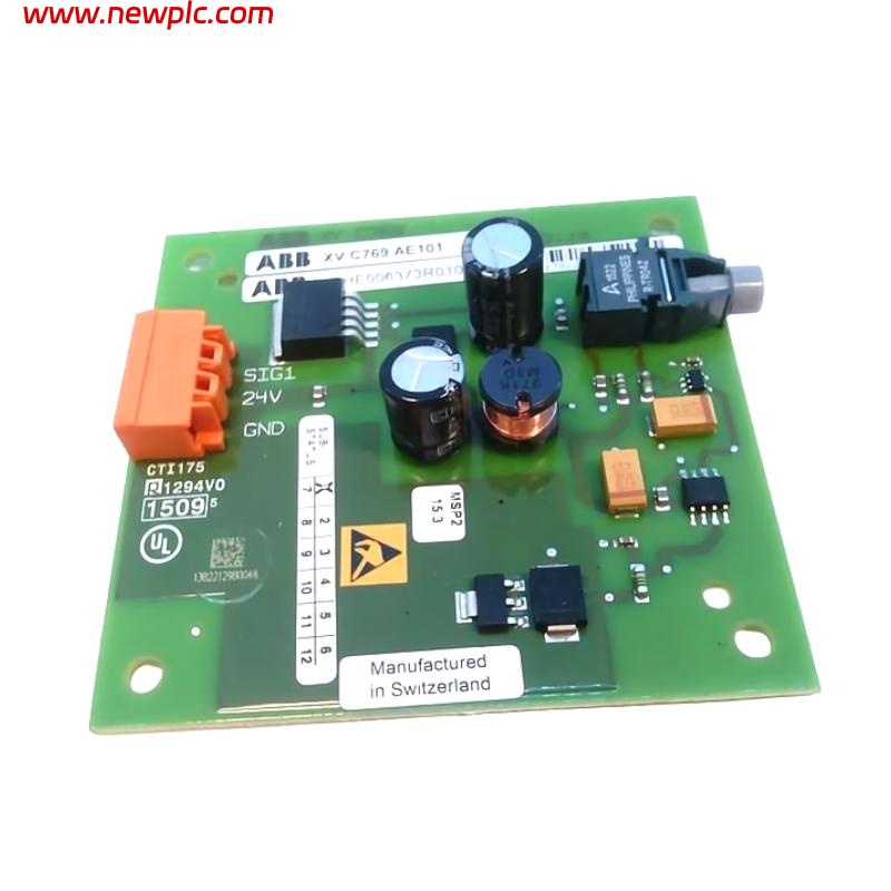 ABB XV C769 AE101 3BHE006373R0101 Coated Open Edge Interface (OEI) Board