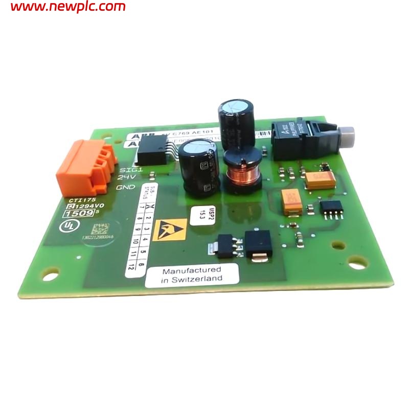 ABB XV C769 AE101 3BHE006373R0101 Coated Open Edge Interface (OEI) Board