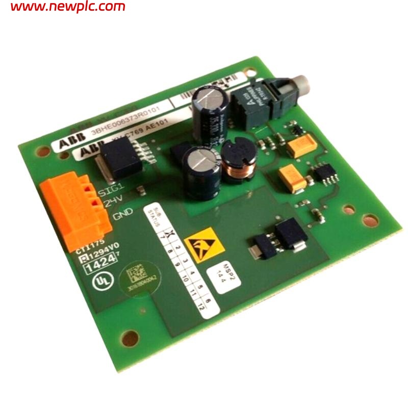 ABB XV C769 AE101 3BHE006373R0101 Coated Open Edge Interface (OEI) Board