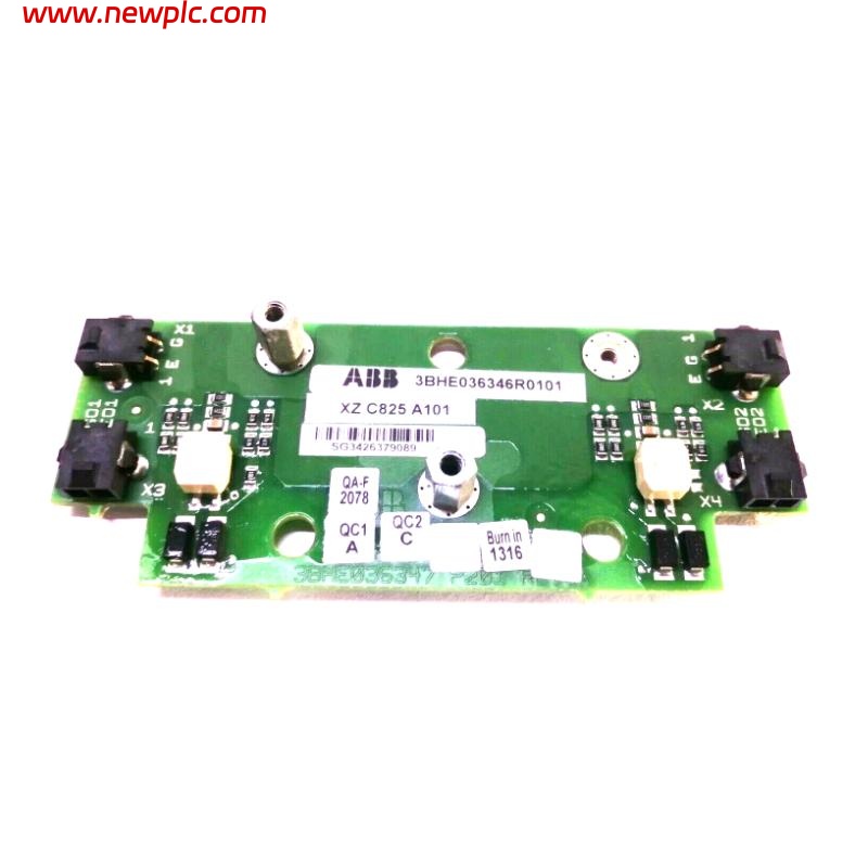 ABB XZ C825 A101 3BHE036346R0101 PC Board