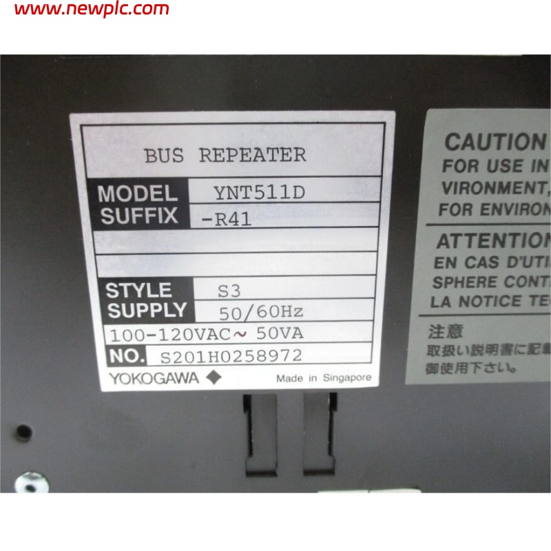 Yokogawa YNT511D-V42 PLC bus repeater Brand new and original
