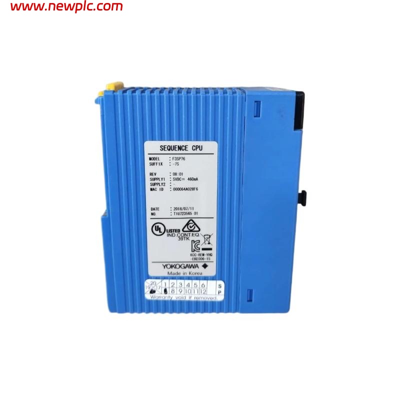 Yokogawa F3SP76-7S CPU Module
