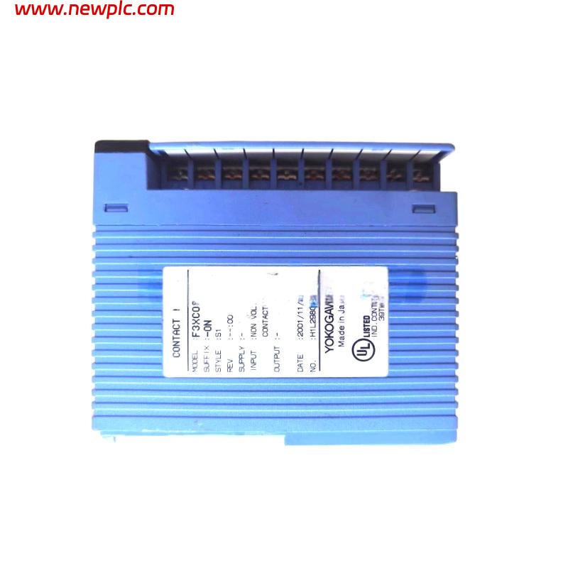 Yokogawa F3XC08-0C Voltage-Free Contact Input Module