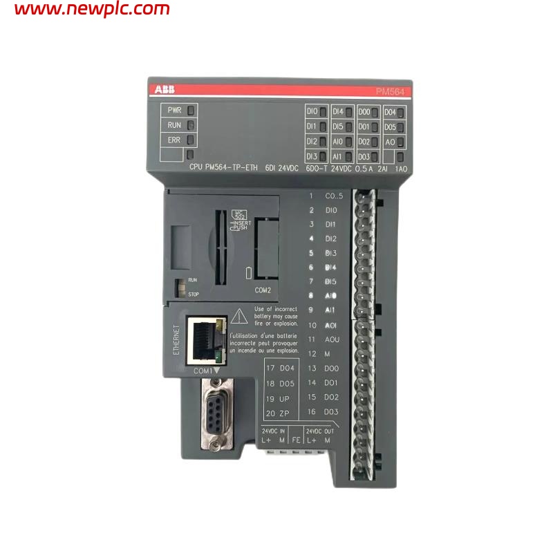 ABB PM564-TP-ETH 3ABD00033169 CPU (Programmable Logic Controller)