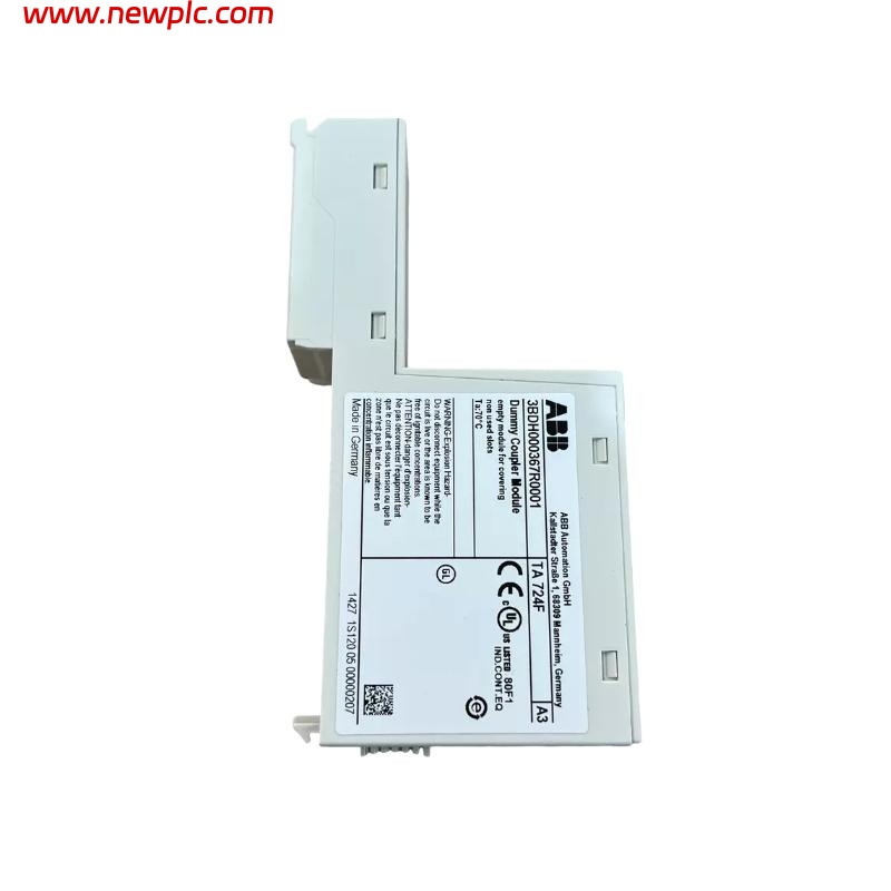 ABB TA 724F 3BDH000367R0001 Blank Cover Module