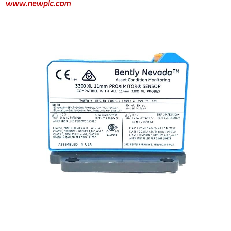 Bently Nevada 330780-91-RU 3300 XL 11 mm Front Sensor