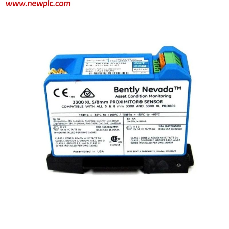 Bently Nevada 330780-X0-00 3300 XL 11 mm Front Sensor