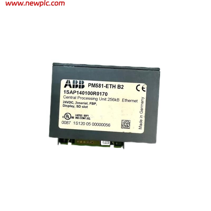 ABB PM581-ETH 1SAP140100R0170 CPU (Programmable Logic Controller)