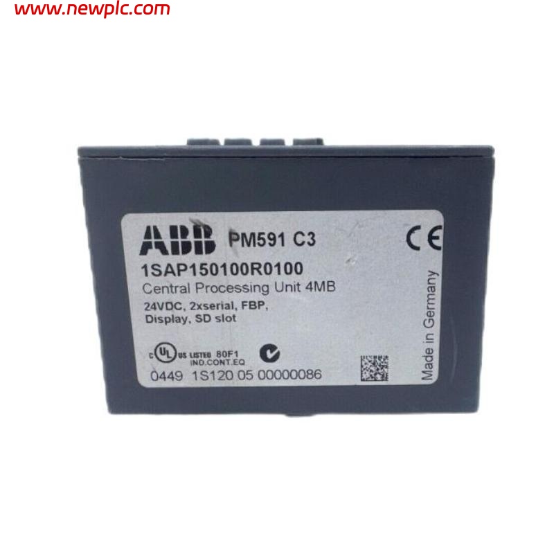 ABB PM591 1SAP150100R0100 CPU Module