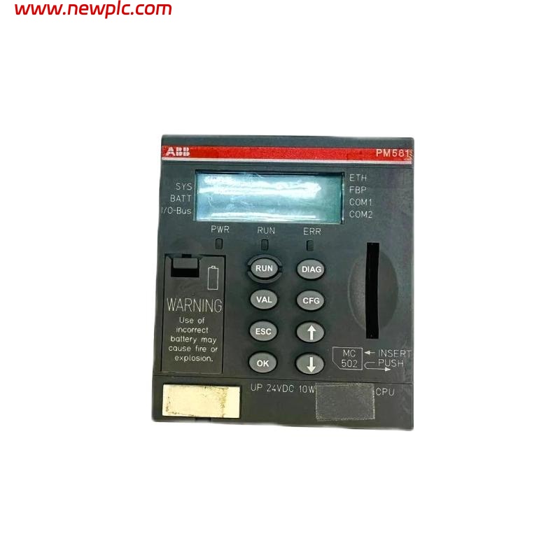 ABB PM581-ETH 1SAP140100R0170 CPU (Programmable Logic Controller)