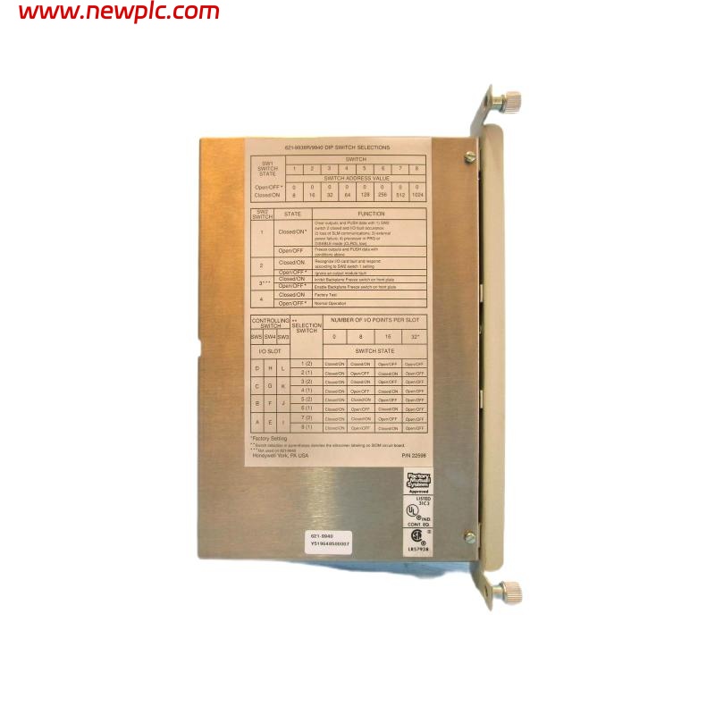 Honeywell 621-9938 Serial I/O Module 30-Day Returns