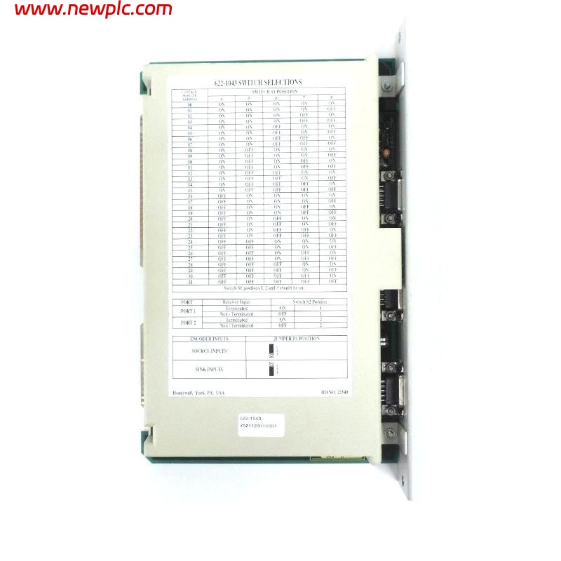 Honeywell 622-1043 UCN Servo Control Module