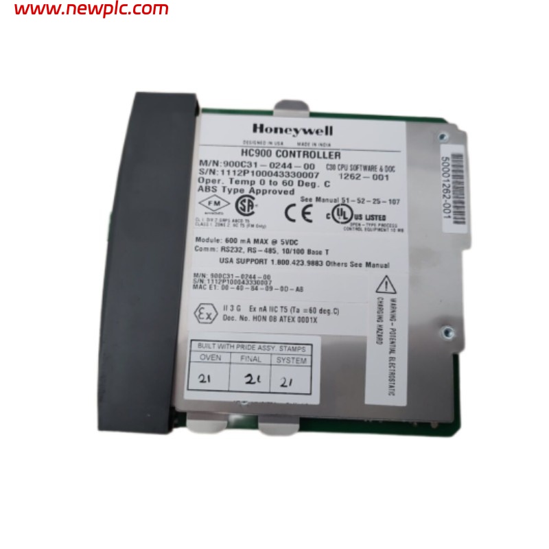 Honeywell 900C31-0244-00 HC900 C30 Controller CPU
