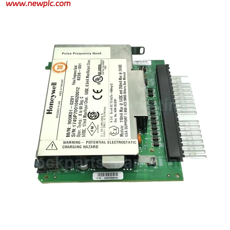 Honeywell 900K01-0201 4-Channel Pulse/Frequency/Quadrature Module