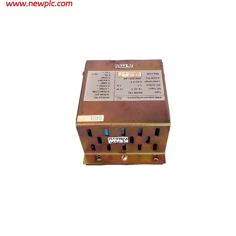 ABB DSSB 146 4898 0001-AP/2 DC/DC Converter