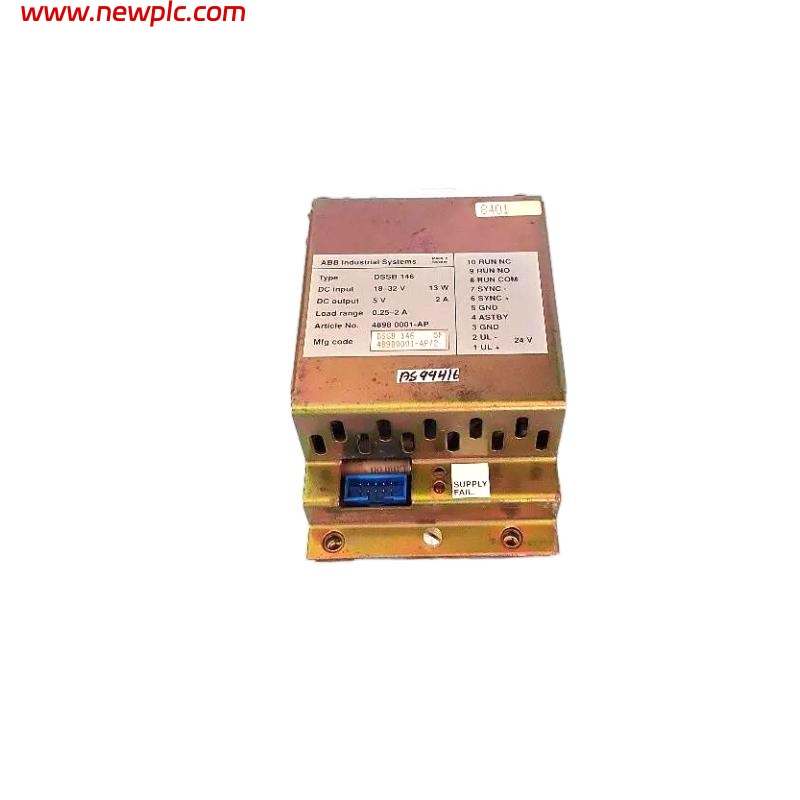 ABB DSSB 146 4898 0001-AP/2 DC/DC Converter