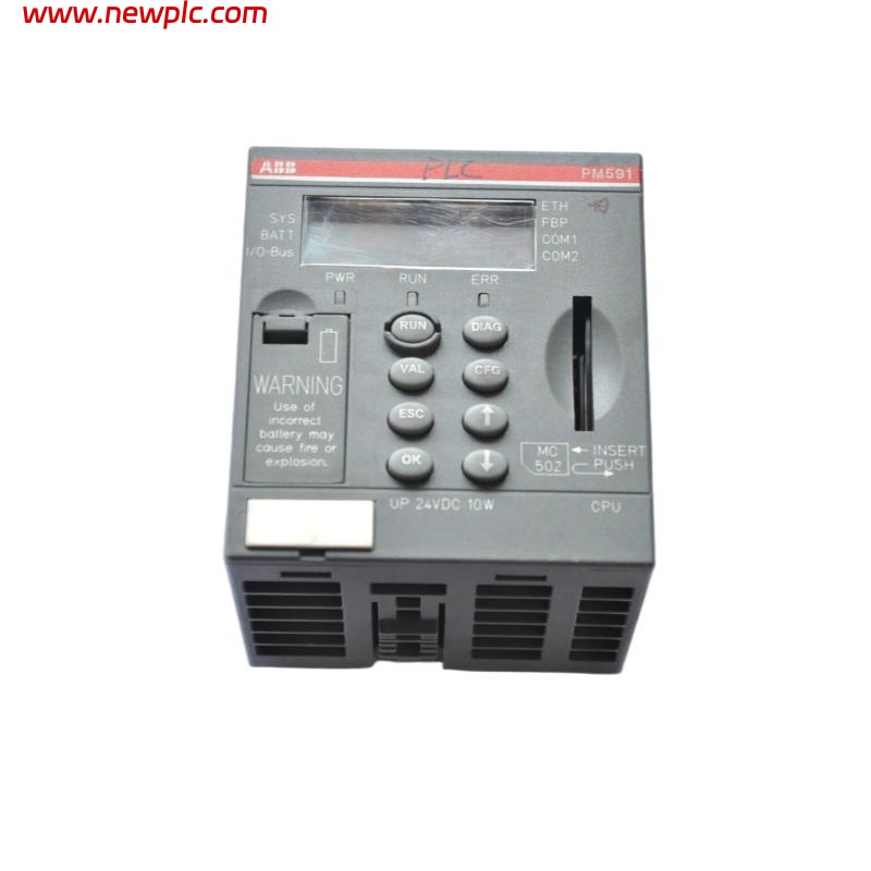 ABB PM591-ETH 1SAP150100R0170 CPU Programmable Logic Controller