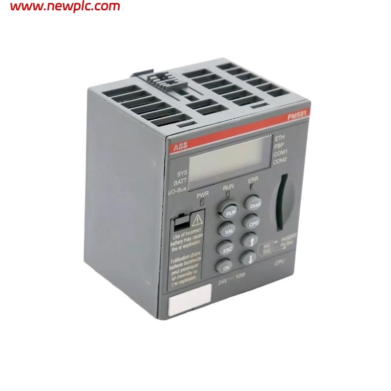 ABB PM591-ETH 1SAP150100R0271 CPU Programmable Logic Controller