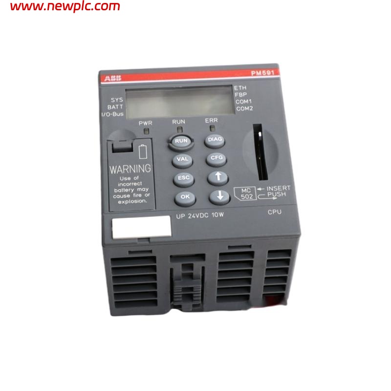 ABB PM591-ETH 1SAP150100R0271 CPU Programmable Logic Controller
