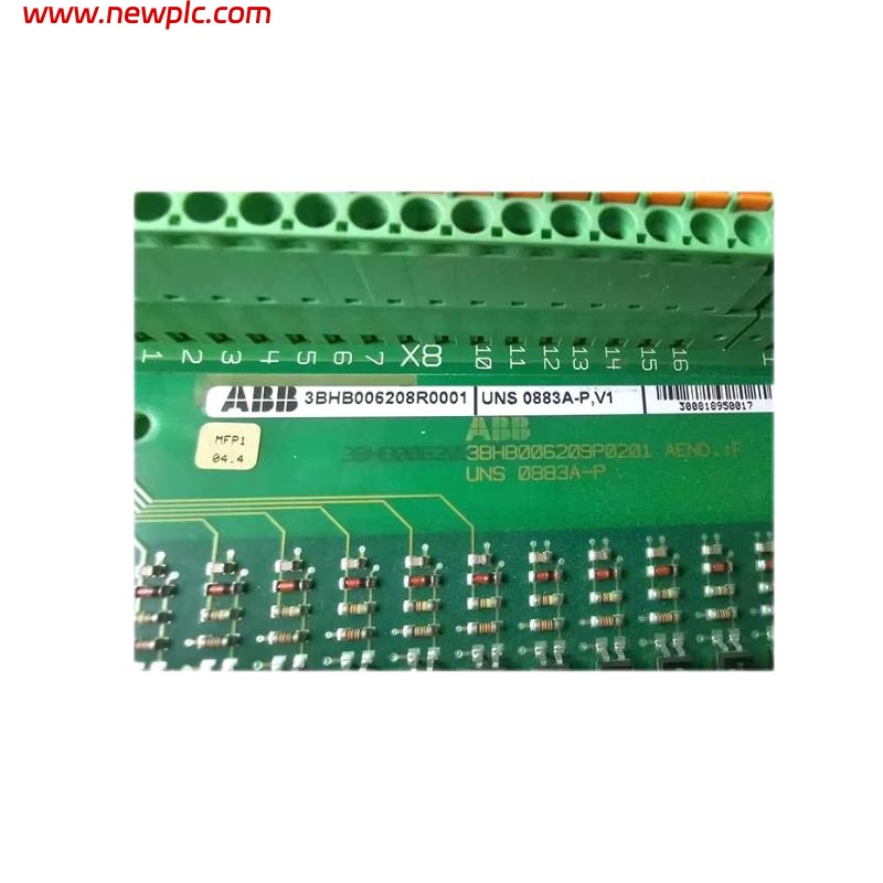 ABB UNS0883a-P,V1 3BHB006208R0001 Fast I/O Card
