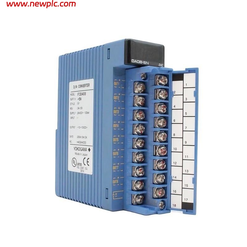 Yokogawa F3DA08-5N Analog Output Module