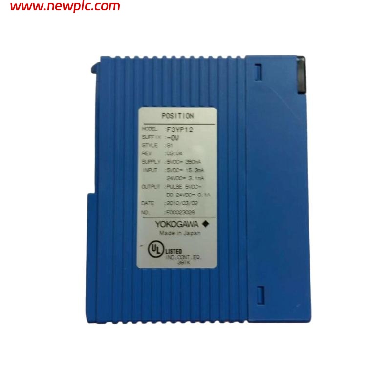 Yokogawa F3YP12 Dual-axis Control Module