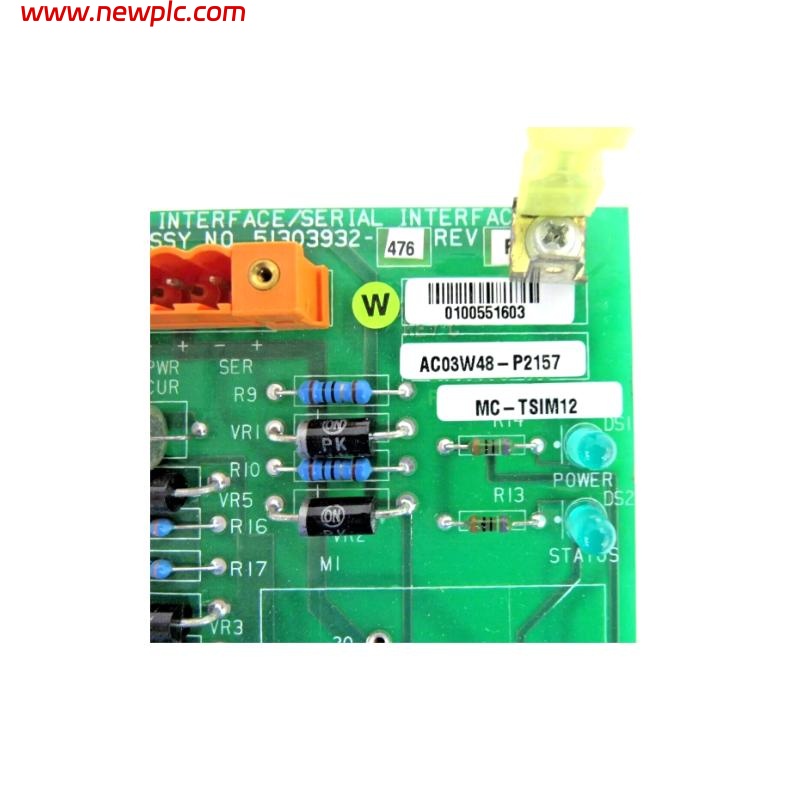 Honeywell MC-TSIM12 51303932-476 Modbus Serial Interface FTA