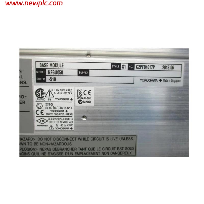 Yokogawa NFBU050-S10 Basic Module (Short)