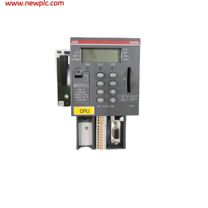 ABB PM581-ETH 1SAP140100R0170 CPU (Programmable Logic Controller)