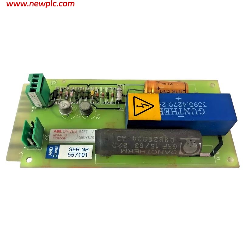 ABB SAFT167APC 58096707 Power Supply Connection Board