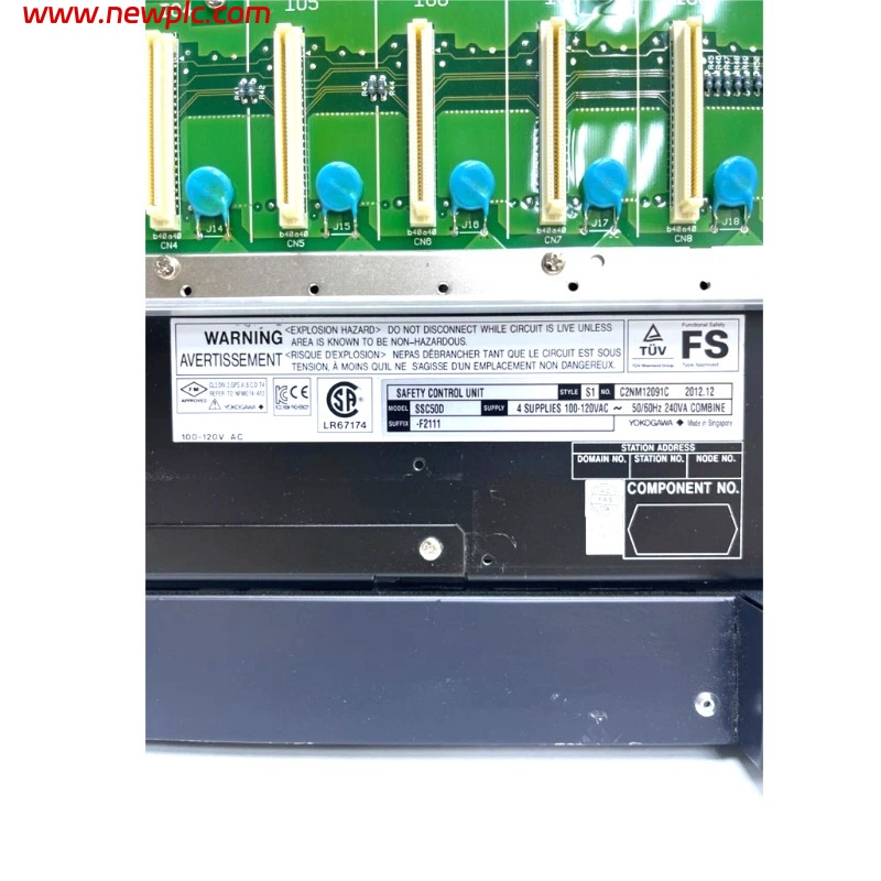 Yokogawa SSC50D-S2111 Duplex Safety Control Unit