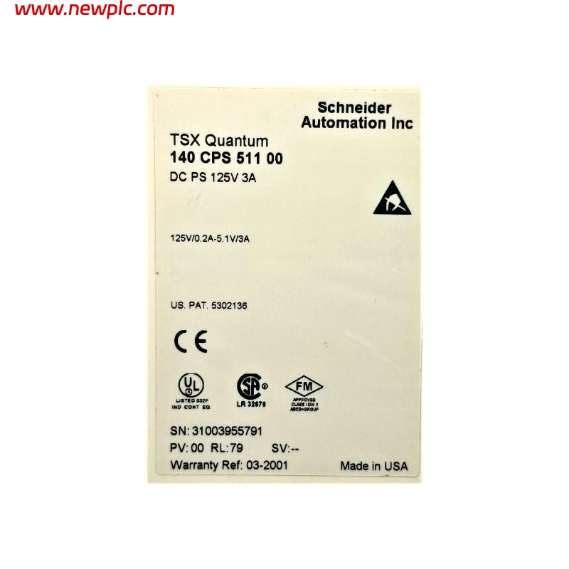 Schneider 140CPS51100C Power Supply Module