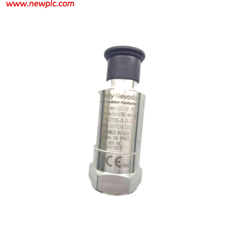 Bently Nevada 177230-01-01-RU Loop‑powered Seismic Transmitter