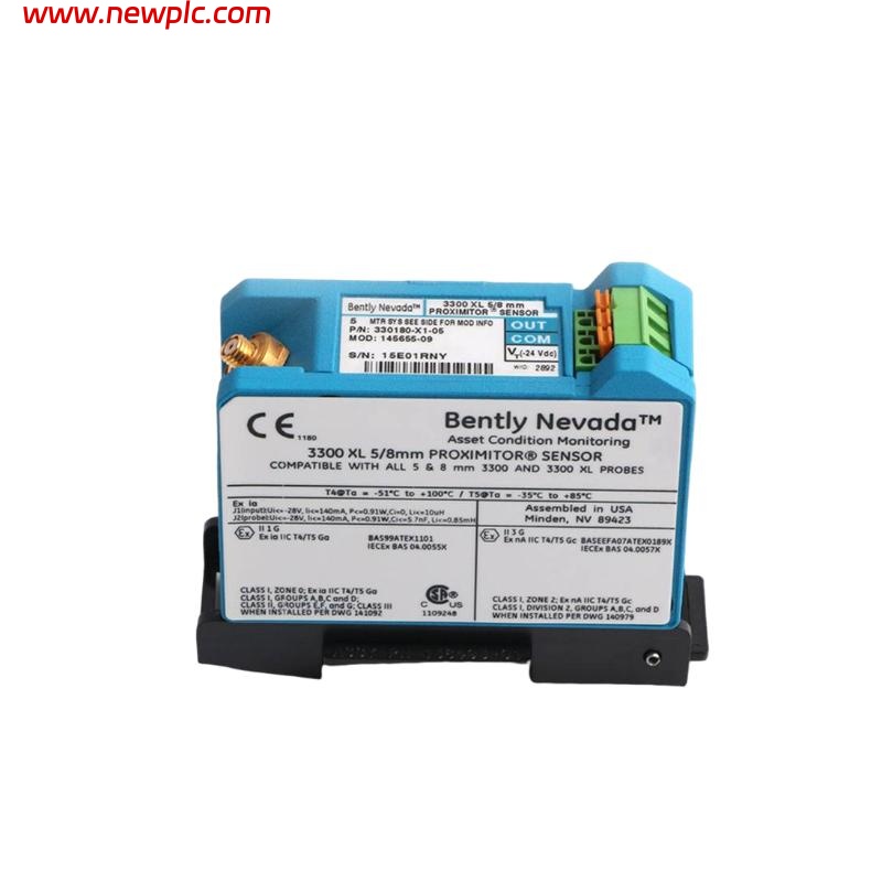 Bently Nevada 330180-X1-05 145004-14 3300 XL 8mm Front End Sensor