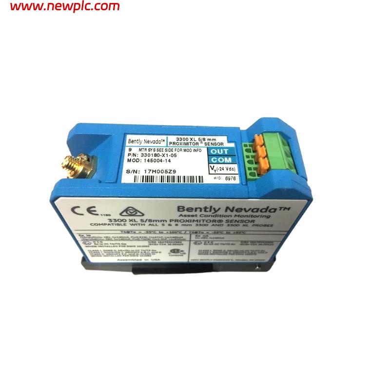 Bently Nevada 330180-X1-05 145004-14 3300 XL 8mm Front End Sensor