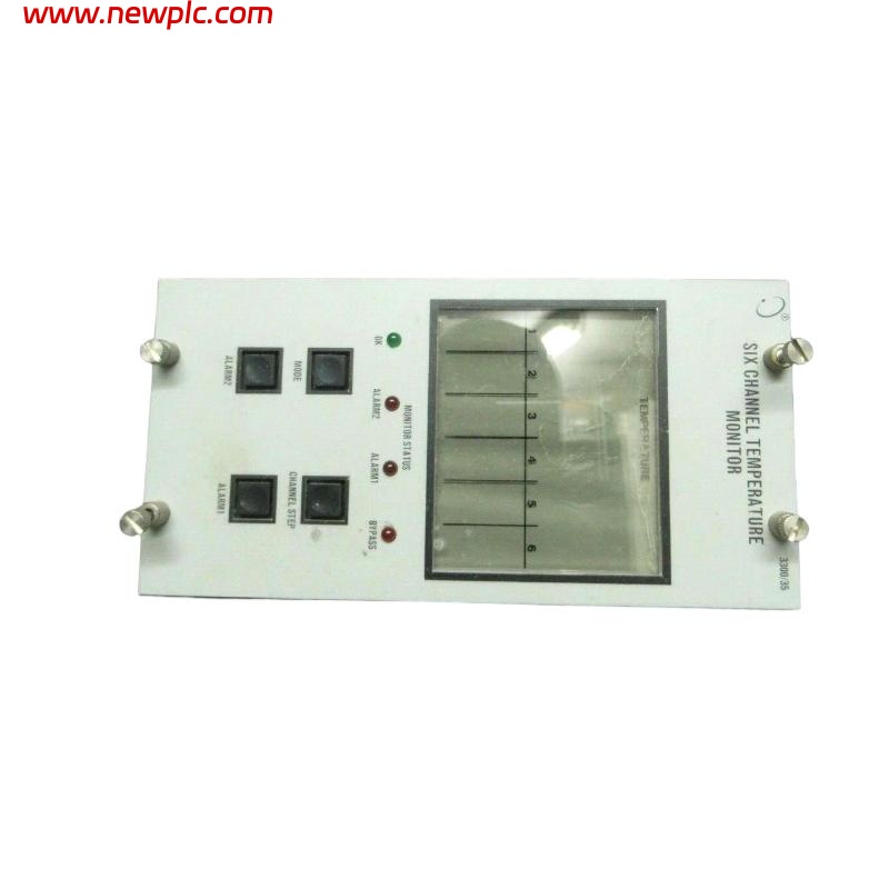 Bently Nevada 84933-02 Six-Channel Temperature Monitor