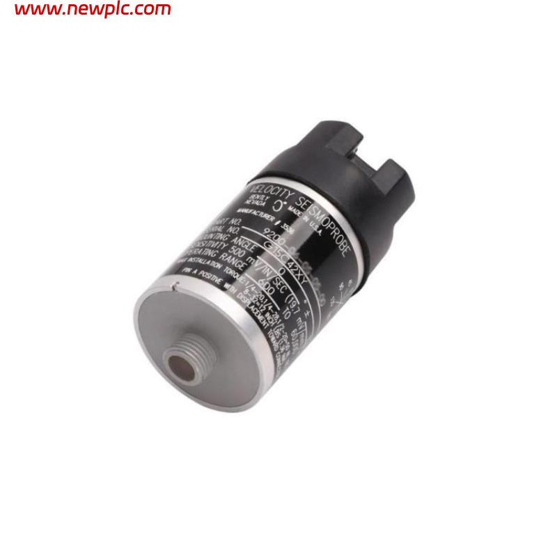 Bently Nevada 9200-01-02-02-00 Dual-Wire Seismic Velocity Sensor