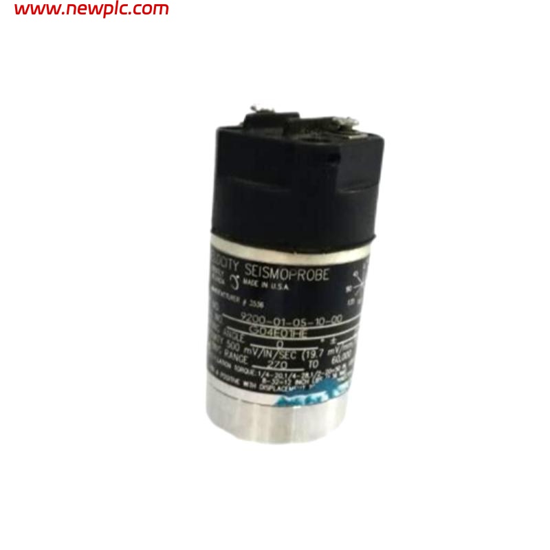 Bently Nevada 9200-01-05-10-00 Dual-Wire Seismic Velocity Sensor