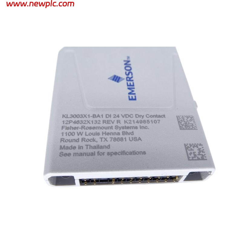 Emerson KL3003X1-BAI DI 24 VDC Dry Contact I/O Card