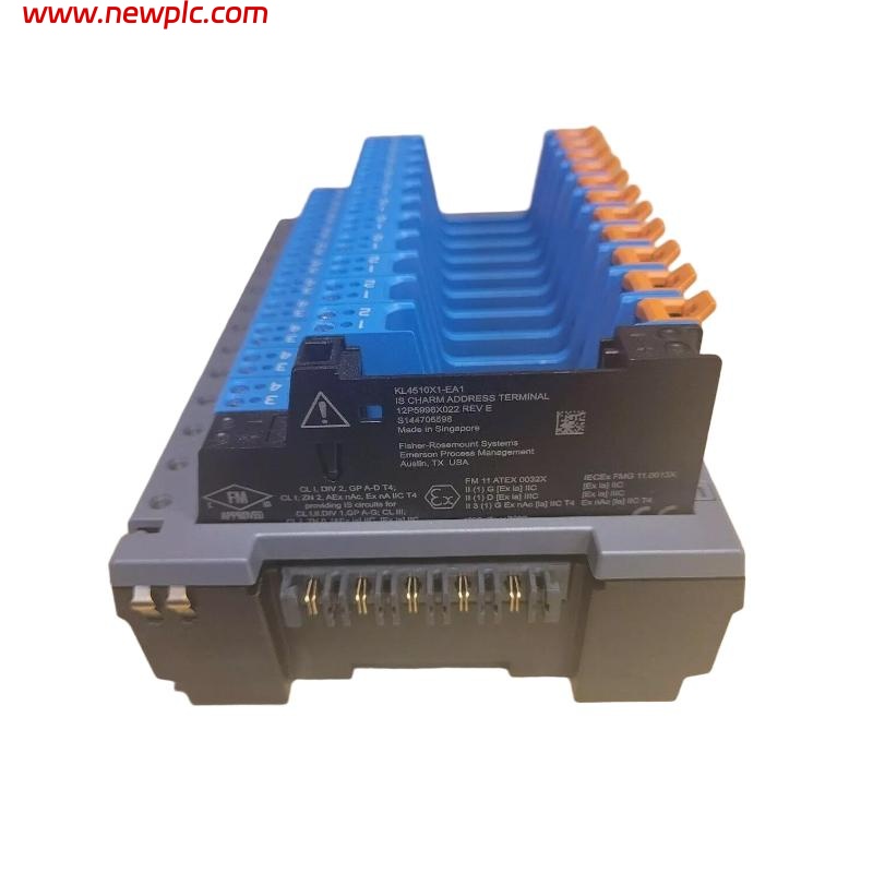 Emerson KL4210X1-BA1 CHARM Terminal Address Terminal Block