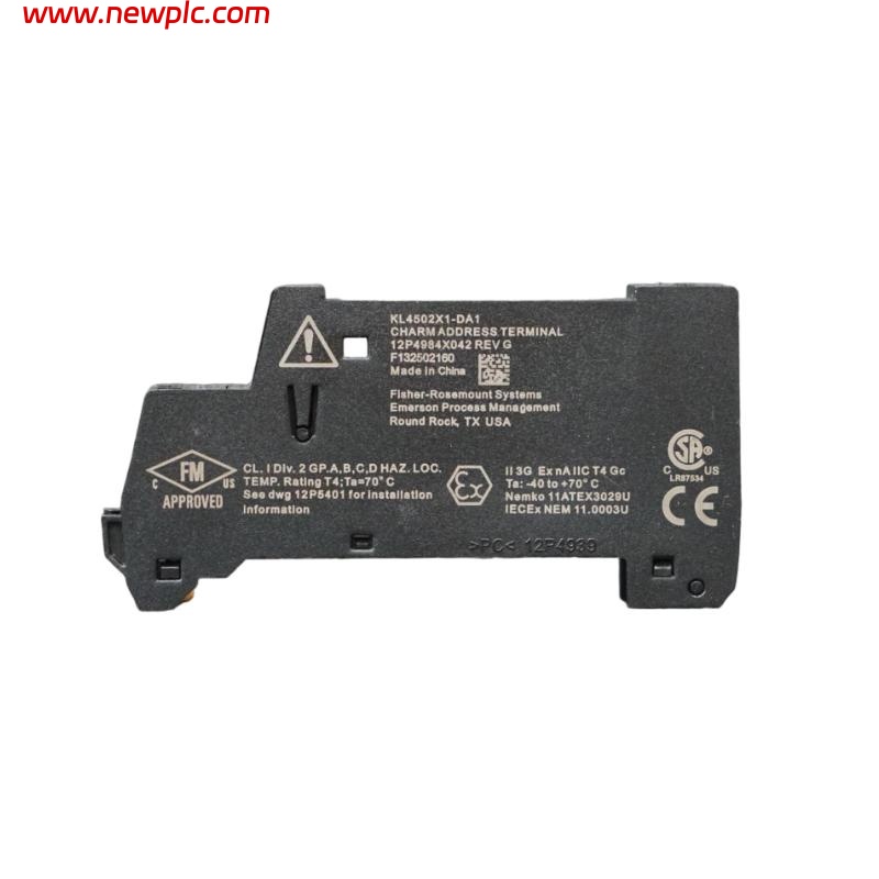 Emerson KL4502X1-DA1 CHARM Address Wiring Terminal