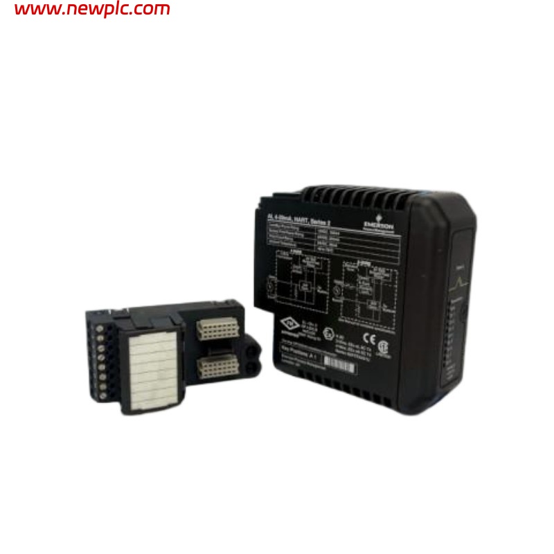 Emerson RE4003S2B3 KJ3222X1-BA1 + KJ4001X1-CC1 Input Module with Terminal Block