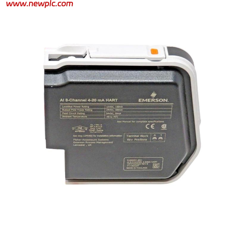 Emerson SE4003S2B5 KJ3222X1-BK1 Input Module with Terminal Block