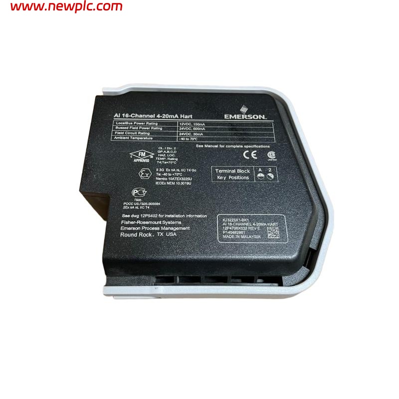 Emerson SE4033S2B1 Analog Input Card