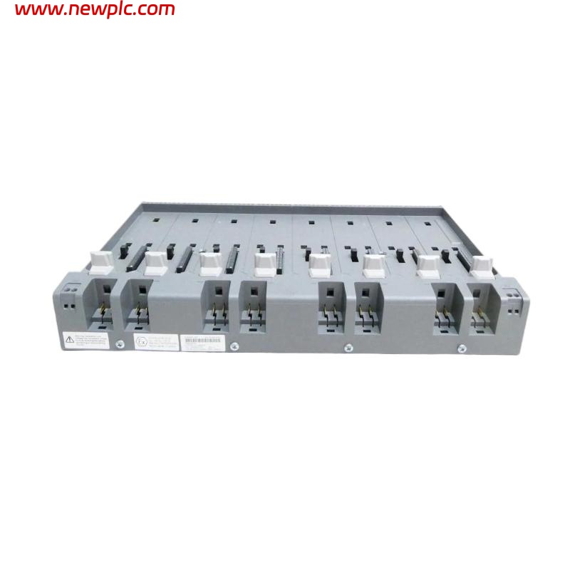 Emerson SE4050E0C0 8-wide I/O Interface Rack